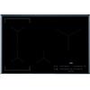 AEG - Piano cottura ad induzione IKE 84443 FB in vetro bisellato nero da 78cm