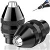 GUANGDAOVOD 2 pezzi 4486 Mandrino per Dremel, mandrino per Dremel di ricambio da 1/32 a 1/8, facile sostituzione degli accessori, ideale per professionisti e appassionati di fai da te, accessori per trapano per