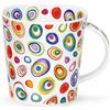 Dunoon Tazza a forma di Lomond in porcellana fine, realizzata in Inghilterra (Razzmatazz)