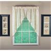 Today's Curtain, Willow Faux Linen Print Swag 96,5 cm, Avorio, 142,2 cm L x 96,5 cm L