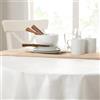 Elrene Home Fashions Deluxe Heavy Duty Table Pad Protector Imbottito in Flanella di, White, 70 Inches Round