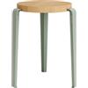 TIPTOE - Sgabello Lou - Grigio - Acciaio termolaccato - Designer Gregory Cibert