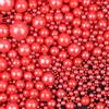 Miss doozy Perle Commestibili Rosse per Decorazioni (130g) - Perle di Zucchero