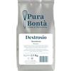 PURA BONTÀ Destrosio Monoidrato in Polvere 2,5 kg | Anticongelante per Gelato Artigianale e Sorbetti | Miglioratore per Lievitati e Prodotti da Forno | Dolcezza Bilanciata | Confezionato In Italia