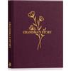 Lanpn Nonna Raccontami la Storia della Tua Vita, Nonnetta Diario Voglio Sapere la Tua Storie, Grandma Story Journal con 260+ Domande, Festa del Mamma Compleanno Natale Regalo, Inglese, Viola