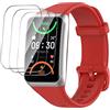 Onlyct 2 Pezzi Cinturino per OPPO Band Braccialetto, Cinturino di Ricambio per OPPO Smart Band, Morbido Traspirante Cinturini Silicone Resistente al Sudore Bracciale (No Tracker)-Blu Nero