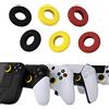 PlayVital BuffeRings Anelli Precisione per ps5/4,Ammortizzatori Assistenza Mira per Xbox One/Series X S,Switch Pro Controller,per Steam Deck LCD/OLED,3 Paia-Rosso&Nero&Giallo