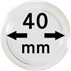 LINDNER Das Original Capsule per Monete Ø 40 mm Interno, Confezione da 10
