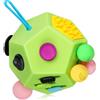 VCOSTORE Fidget Cube con 12 Lati - Originale Cubo Antistress Adulti Fidget Toys Ufficio Gadget Anti Stress Cube Per Tutte le Età Con ADHD, ADD, ASD, ADHD