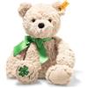 Steiff Peluche Orsacchiotto Jimmy Good Luck, dolce animale di stoffa per bambini, ragazzi e ragazze, Friends, pupazzo di 30 cm, beige, 114144