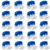 QIMEI-SHOP Morsetti per Cavi Impermeabile Connettore Cavo Riempito di Gel Resina per Rasaerba Robot Giardino Outdoor Husqvarna Automower 20 Pezzi