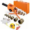 BORDRISE Saldatrice Per Fusione A Bicchiere, Saldatrice Per Tubi In Ppr 1600W Professionale Per Tubi In Plastica ø20-63 Mm Set Accessori 14 Pezzi Controllo Temperatura 50-300 °C Per Tubi In Pe Pp Pb E Pvdf
