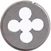 MOUMOUTEN 1 pz 3/8-16 UNC Filiera filettata rotonda, filiera filettata a macchina in acciaio legato destrorso per filettatura, lavorazione stampi, riparazione viti, utensile da taglio