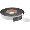 Vin Beauty Nastro adesivo in gomma espansa, 15 mm di larghezza x 5 mm di spessore, lunghezza 5 m, guarnizione per finestre, autoadesiva, efficace guarnizione in schiuma per porte, finestre e isolamento acustico