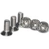 Fullerkreg M10 ISO 10642 A2 V2A viti a testa svasata con esagono incassato DIN 7991