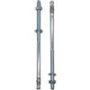SKIR'CO Tasselli a cuneo zincati M8 x 250 mm, tasselli in metallo, bulloni di ancoraggio, bulloni di espansione per muratura e calcestruzzo (6 pezzi)