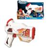 Bizak Hydro Mad Mini Blaster ad acqua elettrica, bianca e rossa compatta con luce LED, portata fino a 5 m e batteria ricaricabile, giocattolo acquatico potente, per bambini dagli 8 anni (62001153-2)