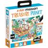 HEADU - X-Ray Mission Treasure Planet - Caccia al Tesoro con Torcia Magica | Una Divertente Caccia al Tesoro con la Torcia a Raggi X, Gioco Educativo Bambini da 5 Anni, Regalo Natale, Made In Italy