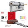 AGB Cilindro europeo di sicurezza Genio con asse rasabile 30/45 (75 mm) 5 chiavi