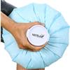 NEOtech Care - Sacca per ghiaccio - coperchio superiore a vite per cold pack - riutilizzabile e flessibile (Neve, 28cm)