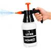 Home>it HOME It® Spruzzatore manuale 1L con pompa - Ugello regolabile - Serbatoio resistente ai raggi UV - Per irrigazione, diserbo, cura del giardino - Bianco/Nero/Arancione