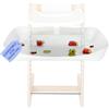 CATCHY - Cattura cibo - Compatibile con seggiolone Stokke Clikk + 11 altri seggioloni - Seggiolone venduto separatamente - Cattura cibo e disordine per neonati e bambini - Accessorio sotto il