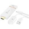 j5create ScreenCast 4K Wireless Adapter Screen Cast da telefono cellulare tablet o laptop Supporto per AirPlay Miracast&Chromecast Mirror Extend per Windows&macOS Wireless Screen Display (JVAW76)