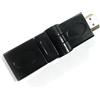 Blendend Adattatore HDMI maschio a femmina, nero, per collegare dispositivi con uscita HDMI a monitor o televisori.
