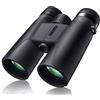 ANYPOWK Binocolo professionale 10x42, compatto, impermeabile, visione notturna bassa per osservazione degli uccelli, caccia, concerti, viaggi