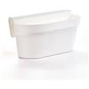 Fioriera da Balcone per Ringhiera 50X21H23 Rise Up Euro3plast, BIANCO