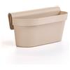 Fioriera da Balcone per Ringhiera 50X21H23 Rise Up Euro3plast, DUNE