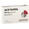 ABIOGEN PHARMA SpA Acetamol*10supp 500mg - - 023475078