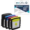 LCL 82 11 CH565A C4836A C4837A C4838A (4-Pack Nero Ciano Magenta Giallo) Cartucce d'inchiostro Compatibile per HP HP Designjet 111 Printer series