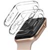 Ringke Slim (2 Pezzi) Compatibile con Cover Apple Watch SE3 / SE2 / SE / 6/5 / 4 40mm, Custodia PC Antigraffio - Clear