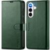TUCCH Cover per Galaxy S26+ Plus 5G, Verde Notte | Custodia Magnetica Portafoglio, Blocco RFID, Slot Porta Carte, Supporto Cellulare, Pelle con TPU