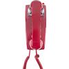 Opis Technology Opis WallFon Cable in rosso: telefono da parete nostalgia cablato per veri amanti del retrò