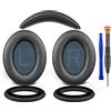 SOULWIT Cuscinetti Auricolari + Archetto + Silicone Protezioni Copri per Cuscinetti Cuffie, Ricambio Kit per Bose SoundLink Around-Ear II (Sound Link AE2/Model BA2) Over-Ear Cuffie