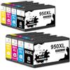 Miss Deer 950 XL 951 XL Cartucce d'inchiostro compatibili per HP 950XL 951XL Multipack per HP Officejet Pro 8100 8610 8600 8615 8620 8625 8660 251dw 276dw (2Nero, 2 Ciano, 2 Magenta, 2 Giallo)