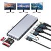 Rytaki Pro Docking station Surface Pro 12, hub USB 8 in 1 a triplo display con doppio HDMI 4K, Thunderbolt 4 (4K a 60Hz, 40 Gbps, 100 W PD), 2 USB 3.0, SD/TF, audio per accessori Surface Pro 12