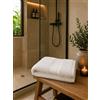Batik Asciugamano Bagno - 100% Cotone - varie misure Doccia Linea Bagno Coccola - Bianco Confezione da 1 pezzo
