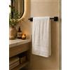 Batik Asciugamano Bagno - 100% Cotone - varie misure Viso Linea Bagno Coccola - Bianco Confezione da 1 pezzo