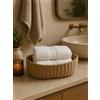 Batik Asciugamano Bagno - 100% Cotone - varie misure Ospiti Linea Bagno Coccola - Bianco Confezione da 1 pezzo
