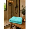 Batik Asciugamano Bagno - 100% Cotone - varie misure Doccia Linea Bagno Coccola - Turchese Confezione da 1 pezzo