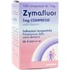 Zymafluor 1 Mg Sodio Fluoruro Prevenzione Carie 100 Compresse