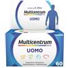 Multicentrum Uomo Integratore Alimentare Multivitaminico Vitamina B D3 A Calcio Magnesio 60 Compresse