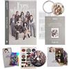 vcbcbc TWICE 2nd Album - EYES WIDE OPEN [ STYLE ver. ] CD + Photobook + Message Card + Lyric Poster + Sticker + Photocards