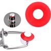 Jeffergarden 25Pcs Guarnizioni Bottiglie Vetro Grolsch in Silicone Rosso per Altalena Flip Top Bottle Birra Fatta in casa Bottiglia di Birra Guarnizioni Rosse