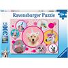 Ravensburger - Puzzle, Cagnolini Unicorno, 300 Pezzi XXL, Puzzle per Bambini, Età Raccomandata 9+,13297 3