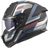LS2, Casco Moto Integrale STREAM II VINTAGE Matt Black Petrol, L