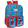 safta SPIDEY - Zaino per bambini, adattabile al carrello, facile da pulire, ideale per bambini di diverse età, comodo e versatile, qualità e resistenza, 26 x 11 x 34 cm